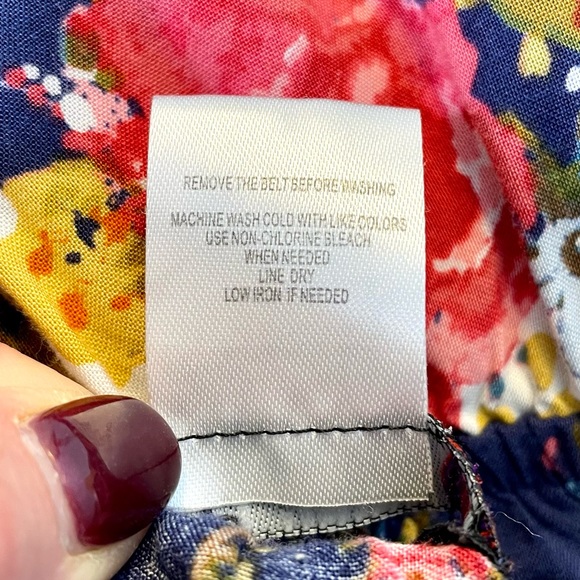 Trixxi Floral Strapless Ruffle Maxi Dress Women’s Small Bandeau - Picture 11 of 12